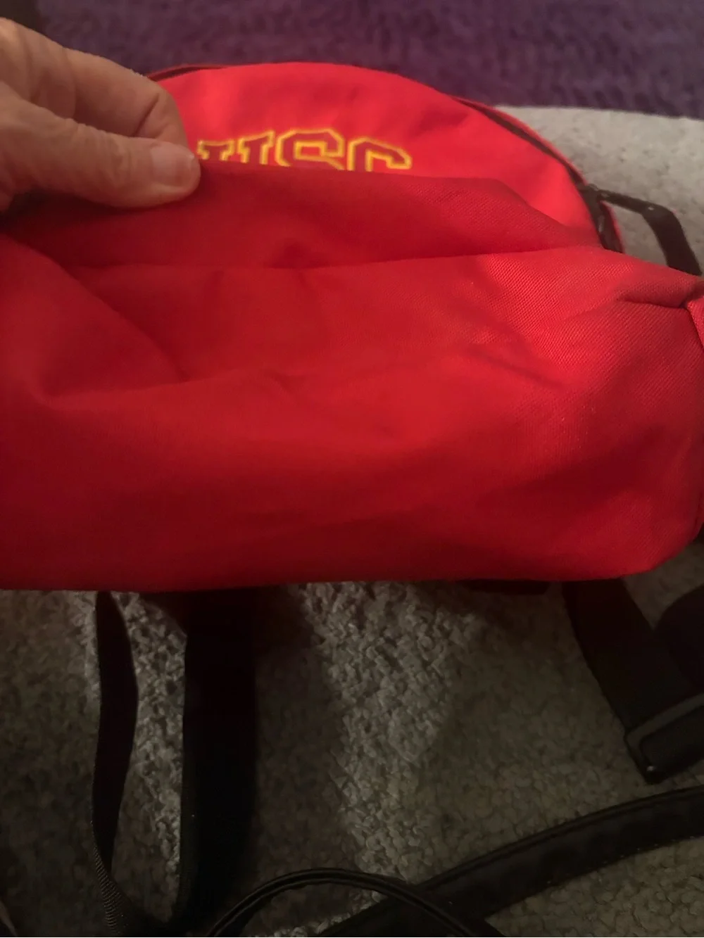 Jansport Red Backpack with Yellow USC Logo